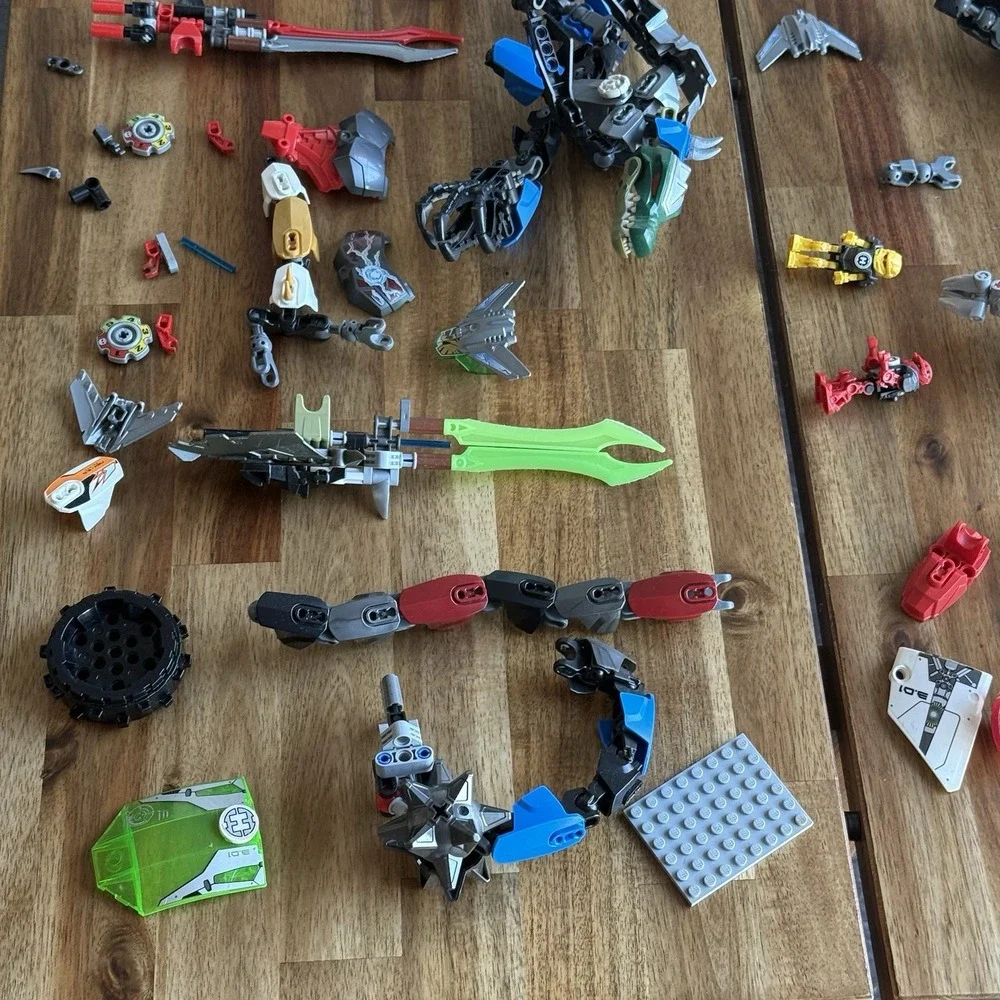 LEGO BIONICLE Hero Factory Bulk Lot of Parts Pieces 1 LB 13 Oz SEE PICTURES!